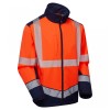 Leo Workwear Bowden Class 2 Hi-Vis Orange Softshell Jacket Leo Workwear Bowden Class 2 Hi-Vis Orange Softshell Jacket